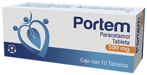 Portem 500 mg (Paracetamol)