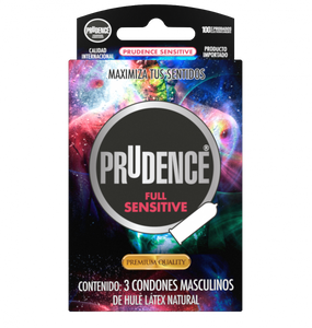 Prudence Full Sensitive (Condones) c/3 condones