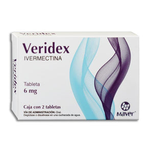 Ivermectina 6 mg - Veridex c/2 tabs
