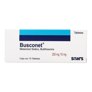 Busconet (Metamizol Sodico/Butilhioscina)