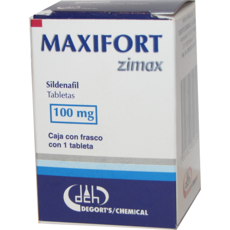 Maxifort Zimax (Sildenafil) c/ 1 tableta