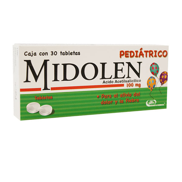 Midolen Pediatrico (Acido Acetilsalicilico 100 mg)