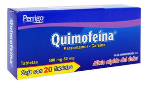 Quimofeina (Paracetamol/Cafeina)