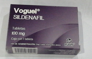 Voguel (Sildenafil 100 mg) c/ 1 tableta